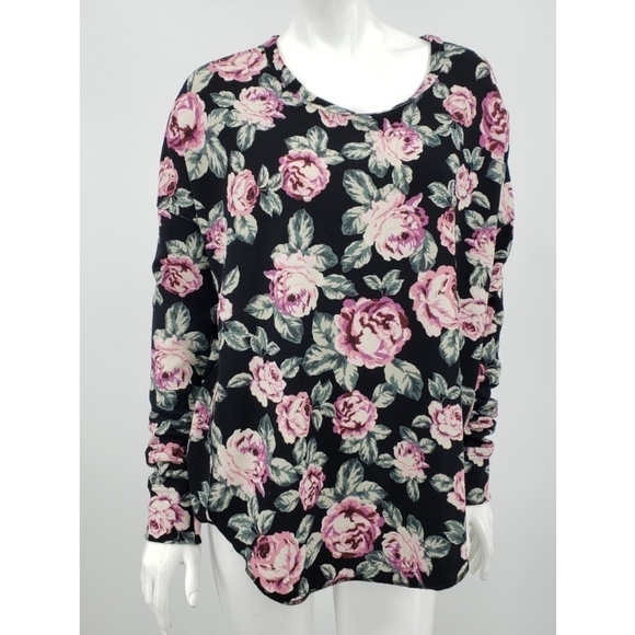 Show Me Your Mumu Floral Rose Print Tunic Top - Picture 2 of 8
